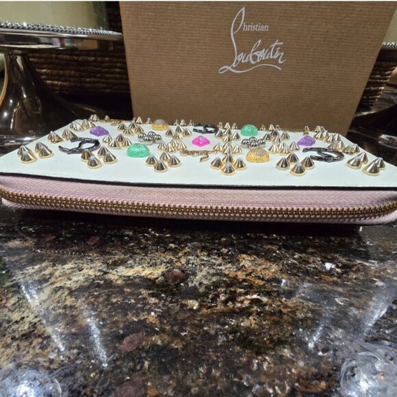 VGC Authentic Christian Louboutin Panettone Zippy Wallet - Picture 5 of 12